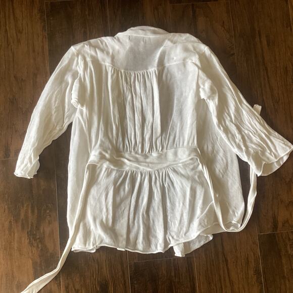 a.n.a. Knit Tie Front Cardigan - Picture 6 of 6